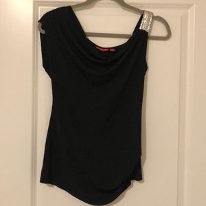 NY&Co. Black dress blouse